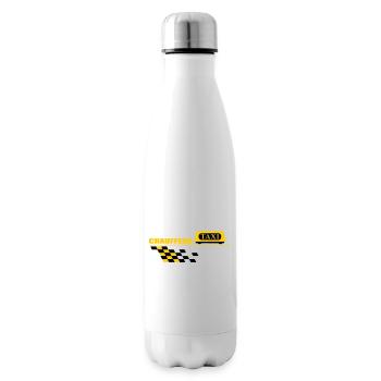 Chauffeur de taxi - Bouteille isotherme - blanc - Droite