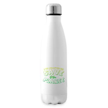 Pollution de l’environnement - Bouteille isotherme - blanc - Droite