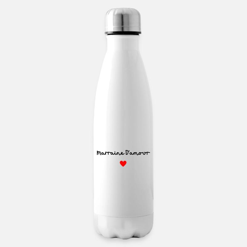 Marraine d’amour - Bouteille isotherme - blanc