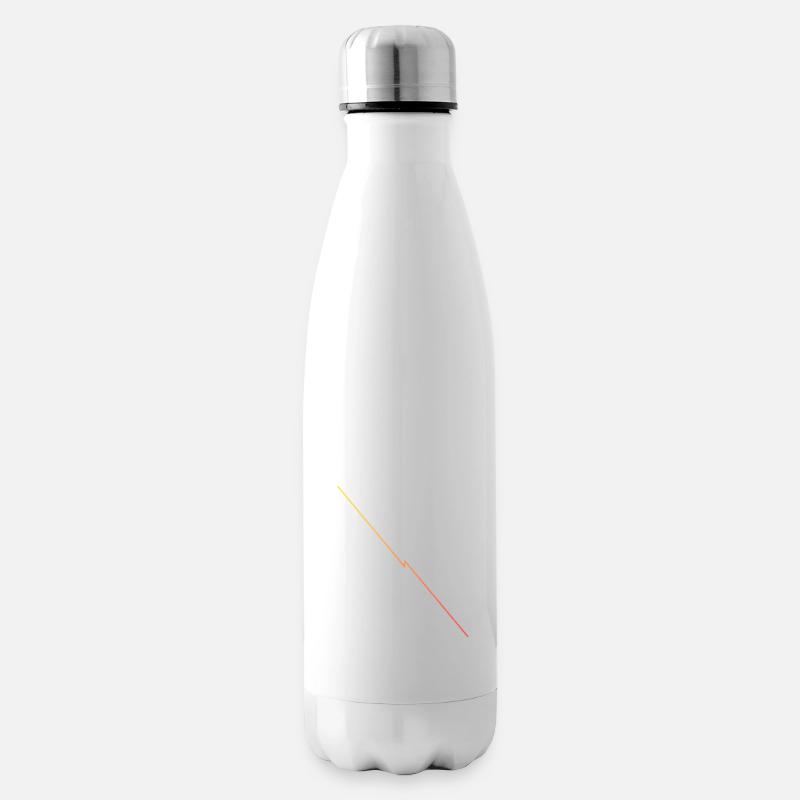 tier witzig haustier geschenkidee doggie - Isolierflasche - Weiß