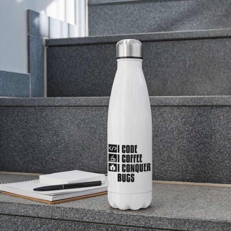 Kaffee-Codierung Programmierer Programmierer Entwickler Nerd Coff Isolierflasche