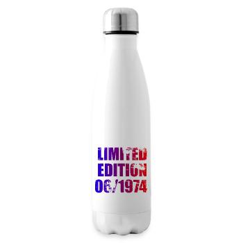50. Geburtstag Limited Edition 06/1974 - Isolierflasche - Weiß - Rechts