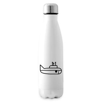 bateau Sous-marin - Bouteille isotherme - blanc - Droite