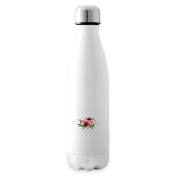 Team The Bride Arrow Flower Bouquet - Insulated Water Bottle - white - Right
