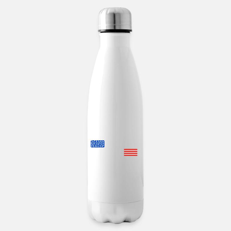 KAMALA HARRIS Amerika - Isolierflasche - Weiß