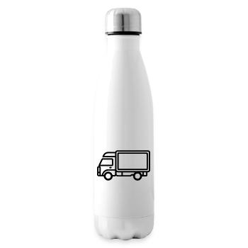 Camion - Bouteille isotherme - blanc - Droite