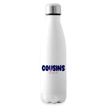 Cousins Beach – Bold & Soft - Isolierflasche - Weiß - Rechts