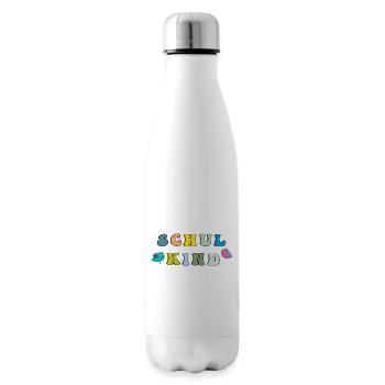 Schulkind  - Isolierflasche - Weiß - Rechts