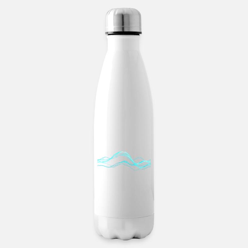 Data Overload - Isolierflasche - Weiß