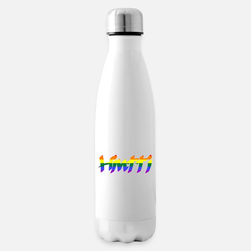 Regenbogenpreis - Isolierflasche - Weiß