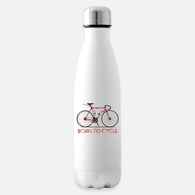 Né à cycle - Bouteille isotherme - blanc