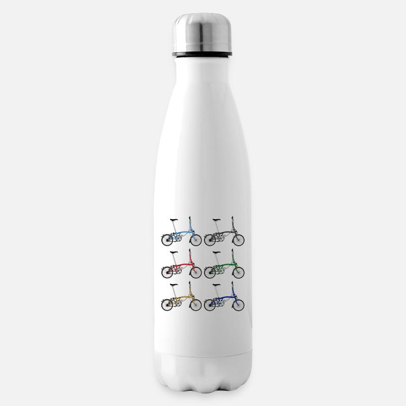 Brompton Bikes - Isolierflasche - Weiß