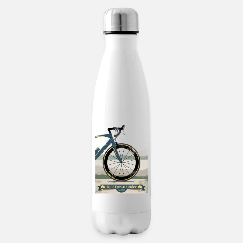 Tour Down Under Bike - Isolierflasche - Weiß