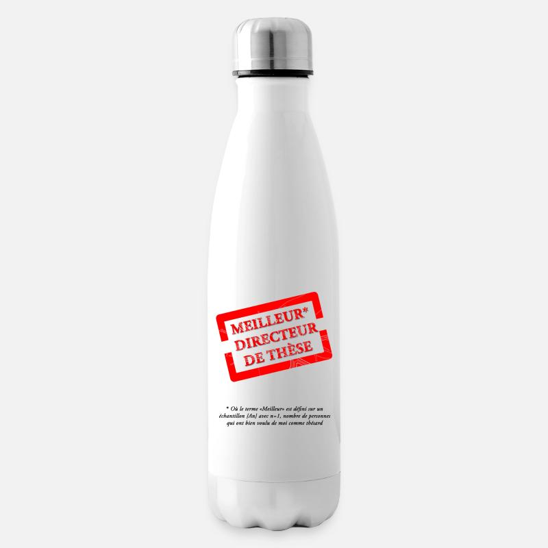 Meilleur directeur 2 - Bouteille isotherme - blanc