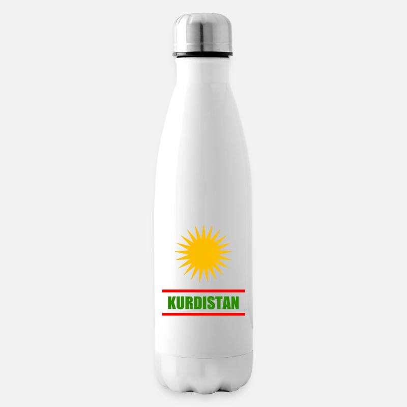 kurdistan - Isolierflasche - Weiß