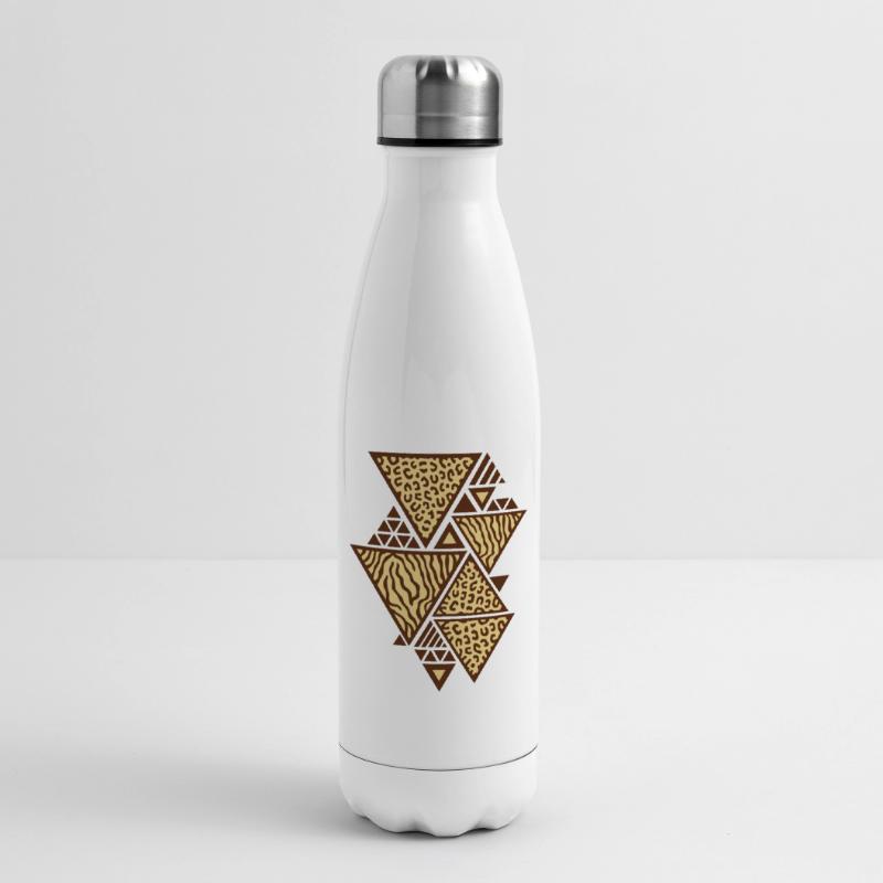 Triangle pattern (Tiger / Leopard) Insulated Water Bottle