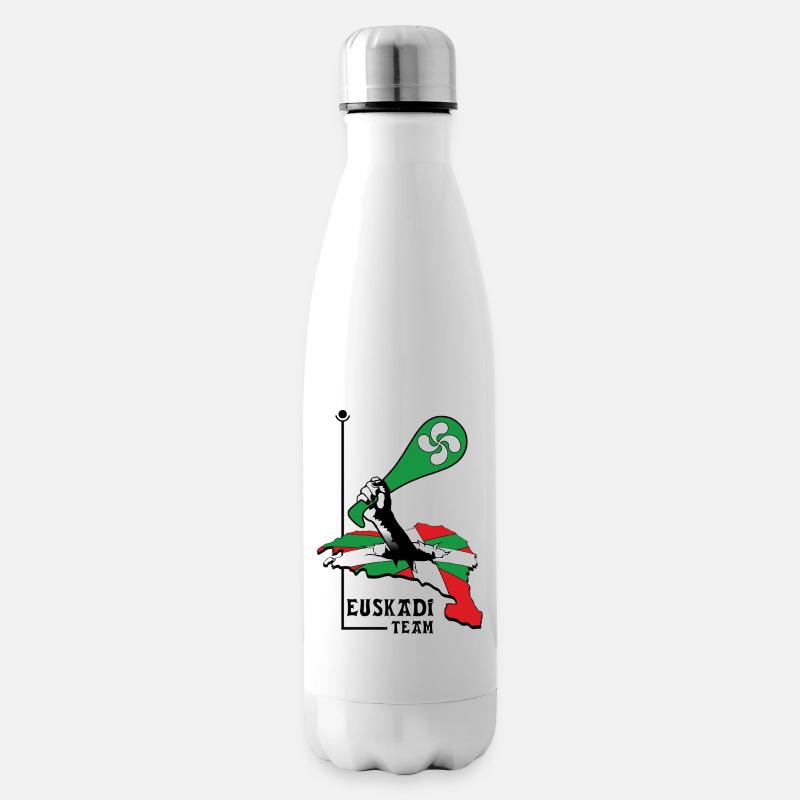 euskadi team 06 - Bouteille isotherme - blanc