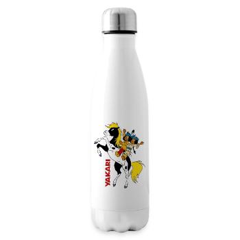 Yakari und Regenbogen - Isolierflasche - Weiß - Rechts