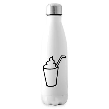 Milchshake - Isolierflasche - Weiß - Rechts