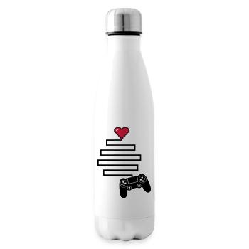 Love Connection (Gaming) - Insulated Water Bottle - white - Right