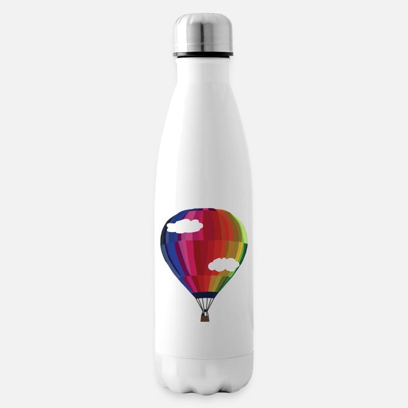 Ballon - ein Stück Freiheit. - Isolierflasche - Weiß
