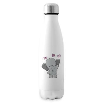 Baby Rosa 💗💗 - Isolierflasche - Weiß - Rechts