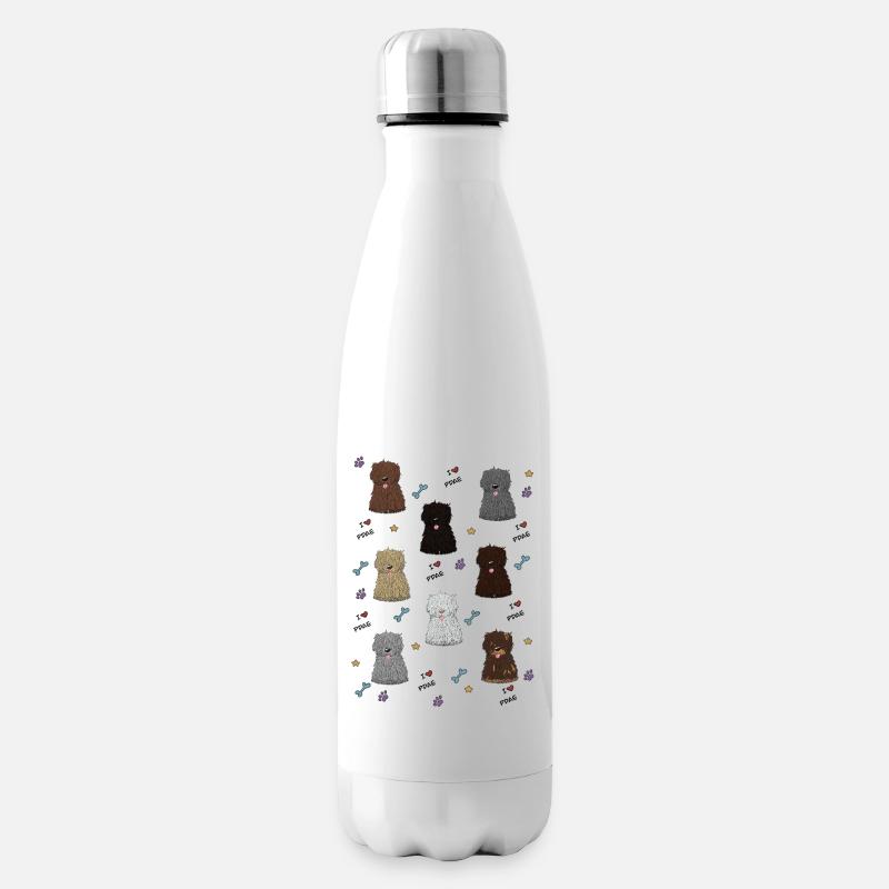 Gesamt wasser hund - Isolierflasche - Weiß