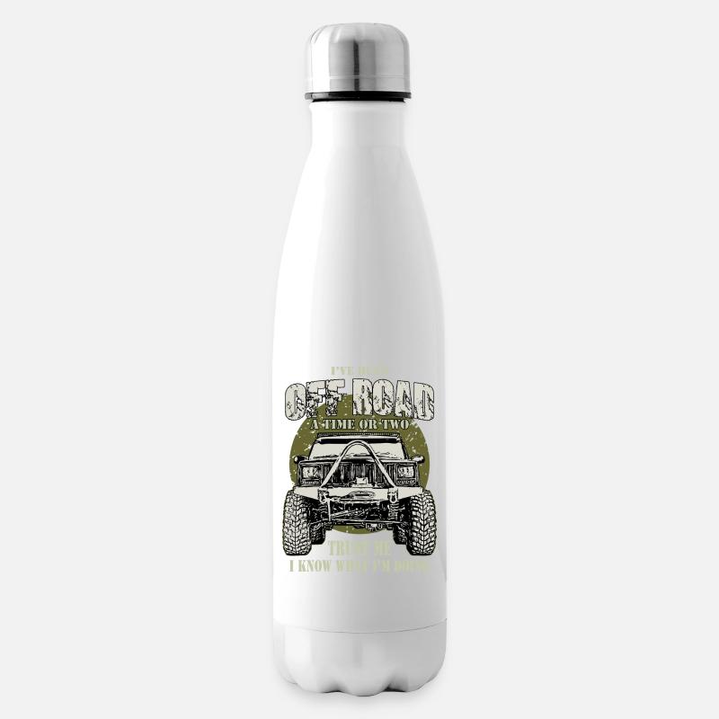Offroad - Insulated Water Bottle - white