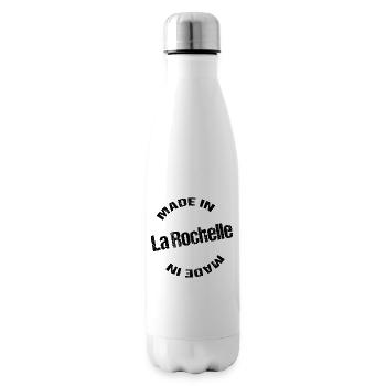 Made in La Rochelle - Bouteille isotherme - blanc - Droite