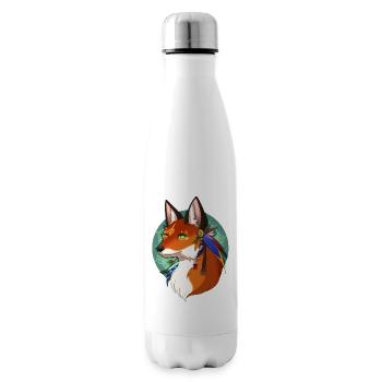 Fox Spirit - Insulated Water Bottle - white - Right