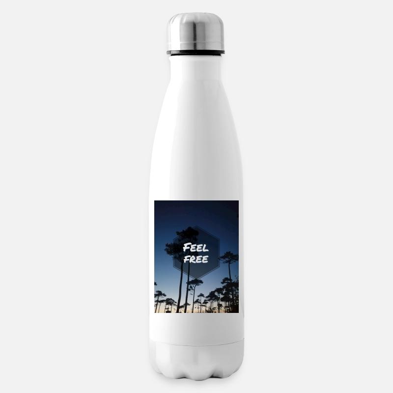 N’hésitez pas - Bouteille isotherme - blanc