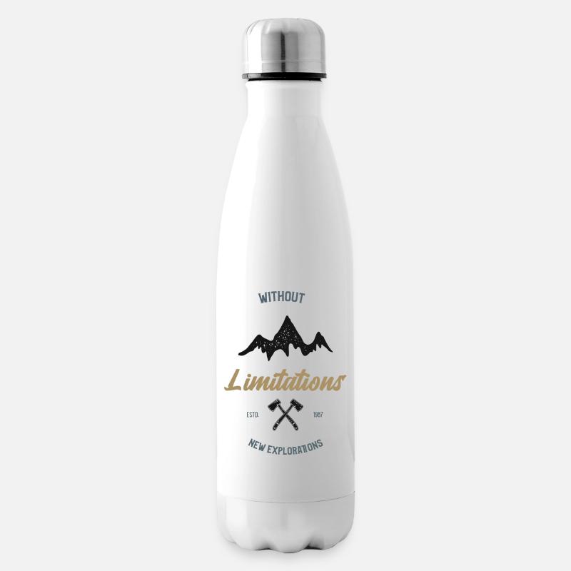Sans limites Nouvelles explorations - Bouteille isotherme - blanc