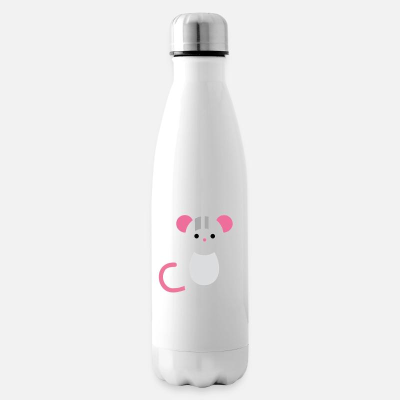 Süße Maus / cute little mouse, Vektor Art - Isolierflasche - Weiß