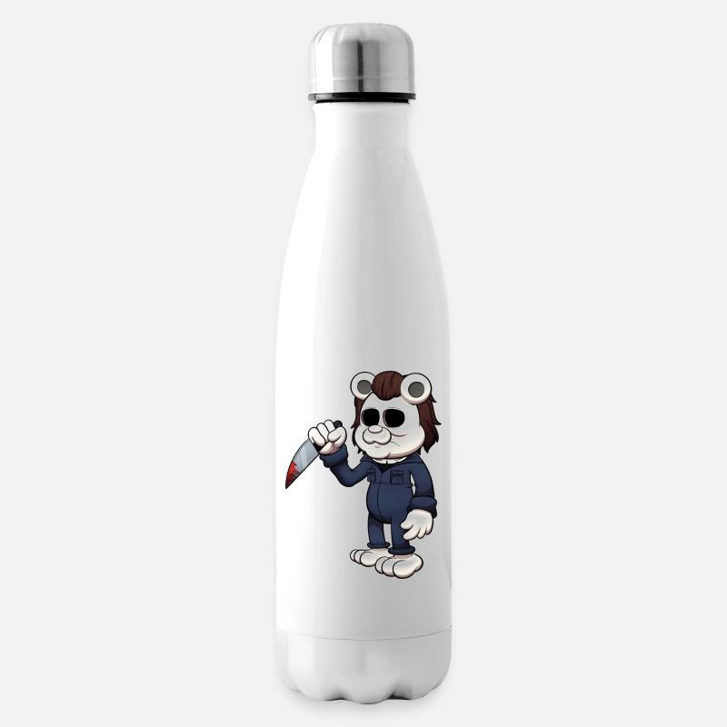 Teddybär Killer - Isolierflasche - Weiß