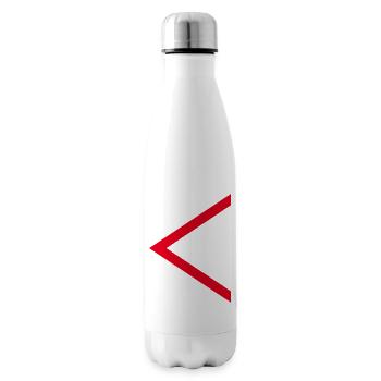 Red arrow - Insulated Water Bottle - white - Right