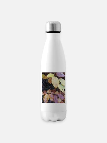 Naturkonfetti - Isolierflasche - Weiß