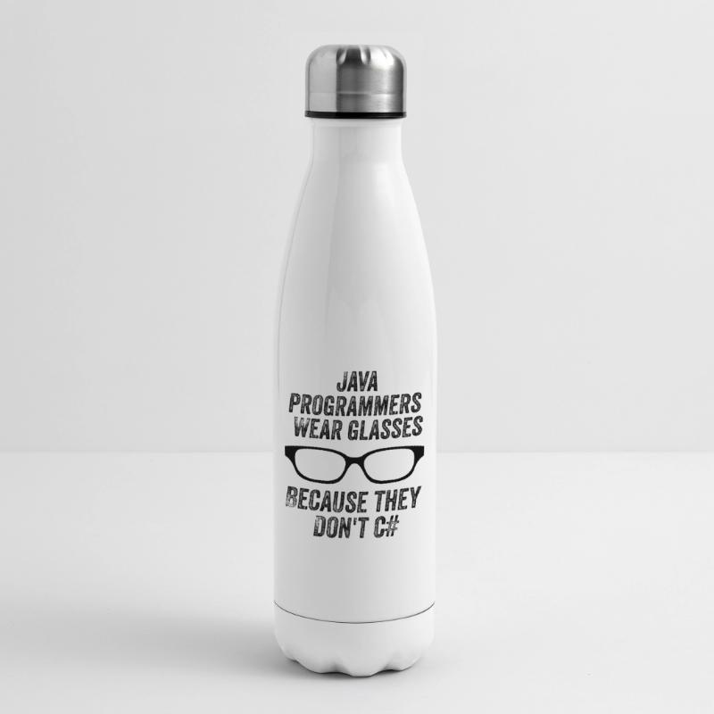 Funny Java Programmers Insulated Water Bottle