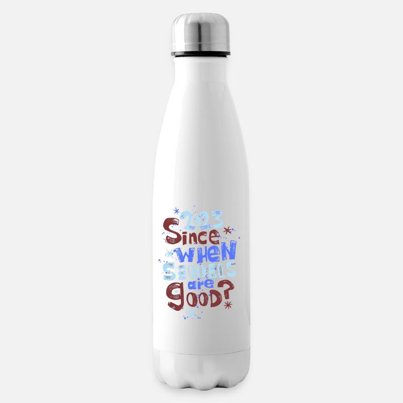 2023 - Insulated Water Bottle - white