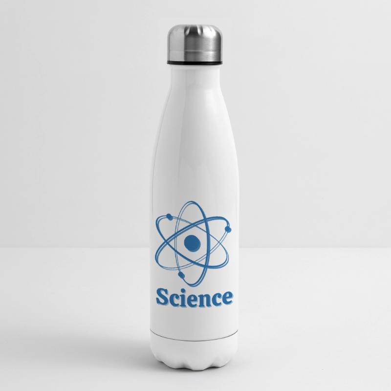 Atom Science Science Electron Molecule Physics Insulated Water Bottle