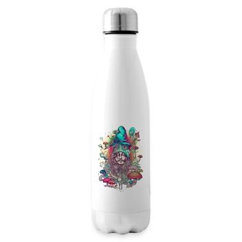 Trippy Shaman - Insulated Water Bottle - white - Right