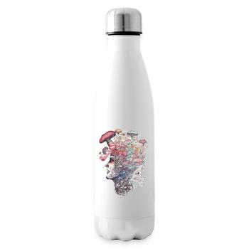Trippy Shaman - Insulated Water Bottle - white - Right