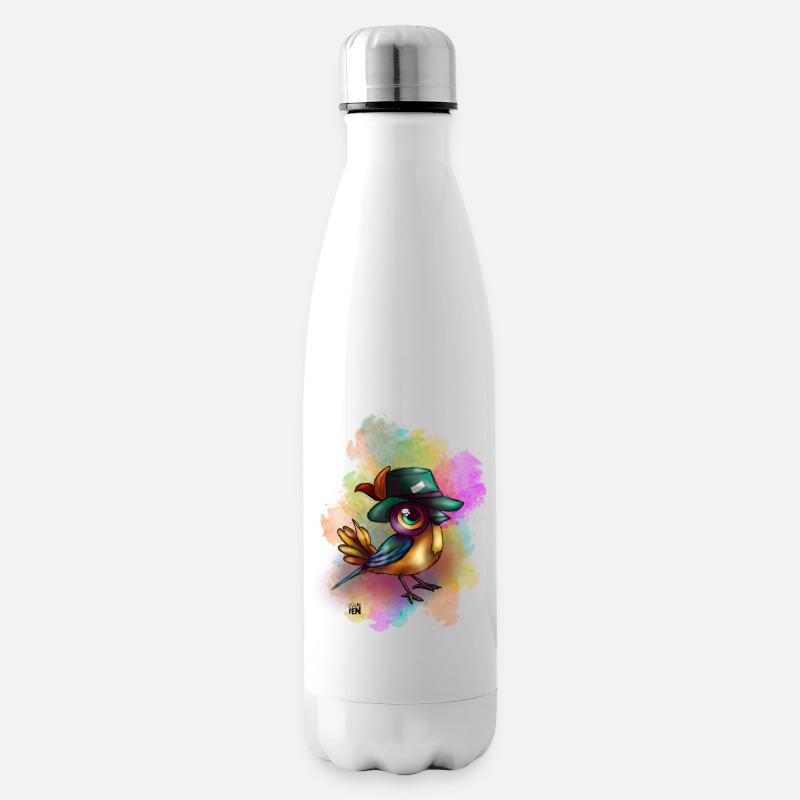 Bird - Insulated Water Bottle - white