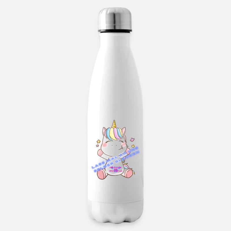 Lass mal an uns selber glauben - Isolierflasche - Weiß