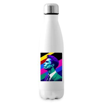 Stand with Pride - Isolierflasche - Weiß - Rechts