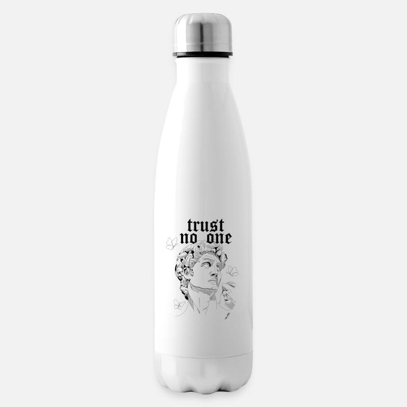 Esthétique David Sculpture Vintage Design - Bouteille isotherme - blanc