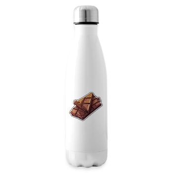 Chocolate Bar - Delicate Decadence - Insulated Water Bottle - white - Right