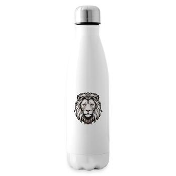 rugissement des lions - Bouteille isotherme - blanc - Droite