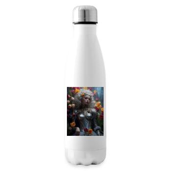 Body Woman - Insulated Water Bottle - white - Right