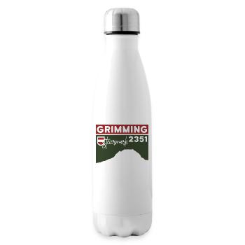 Hoher Grimming Finisher Höhe Wanderung Dachstein - Isolierflasche - Weiß - Rechts