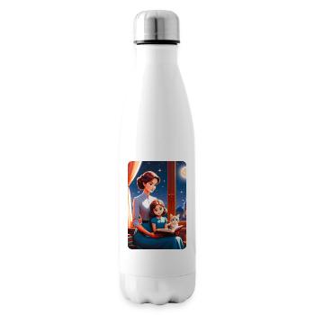 You Can Add Your Gift Text Below The Design - Isolierflasche - Weiß - Rechts